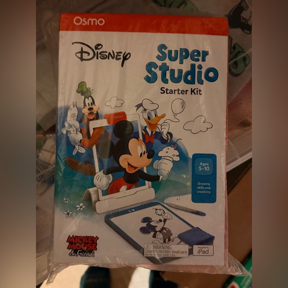 Osmo Disney Mickey Mouse & Friends‎ Super Studio Starter Kit iPad Ages 5-10 New